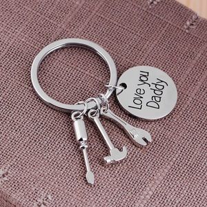 Love You Daddy Keychain 2pc set